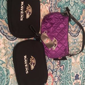 Ravens clutches/purse
